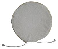 12U089 Polishing Bonnet, 6 In, Terry Cloth/Foam