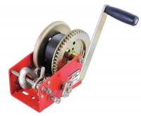 12U369 Ratcheting Winch w/Strap, Spur, 3200 lb.