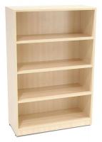 12U504 Bookcase, Legacy Series, 3-Shelf, Maple