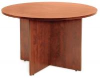 12U520 Conference Table, Legacy, 42 Dia., Cherry