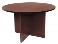 12U521 Conference Table, Legacy, 42 Dia., Mahogany