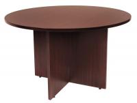 12U524 Conference Table, Legacy, 48 Dia., Mahogany