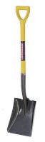 12V171 Square Point Shovel, 27 In. Handle, 14 ga.