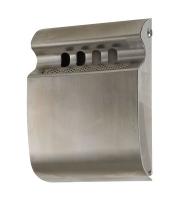 12V180 Smoking Station, Wall, Silver, 12.6 In H