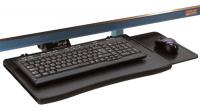 12V572 Keyboard Tray, 4in, Black