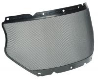 12V763 Visor, Mesh, Gray, 17InW, 7-1/2InH