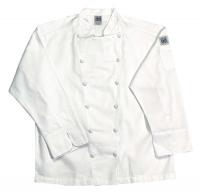 12V911 Chef Jacket, Cuisinier, Men, White, 2X
