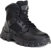 12W175 Work Boots, Pln, Mens, 10-1/2W, Black, 1PR