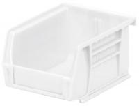 12X266 Stack &amp; Hang Bin, 5-3/8 x 4-1/8 x 3, White