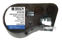 12X380 Cartridge Label, 1 In. W, Vinyl, 1 In. L