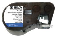 12X396 Cartridge Label, Vinyl, 1/2 In. L