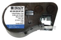 12X411 Label Cartridge, Black/White, Vinyl