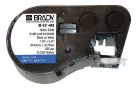 12X424 Label Cartridge, Black/White, Nylon
