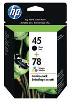 12X510 Ink Cart, HP, Combo Pack, Blk, Tricolor