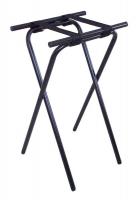 12Y331 Deluxe Steel Tray Stand, Black
