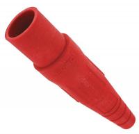 12Y739 Male Connector, Single Pole Cam, Red