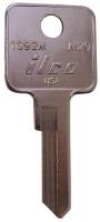 12Z004 Key Blank, Brass, 1092M-M29 , PK 10