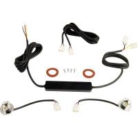 12Z076 LED In-Line Corner Kit, Amber/Amber