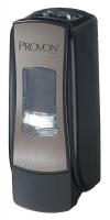 12Z335 Soap Dispenser, 700mL, Chrome/Black