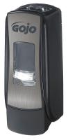 12Z363 Soap Dispenser, 700mL, Chrome/Black