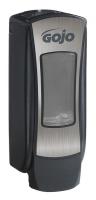 12Z372 Soap Dispenser, 1250mL, Chrome/Black