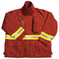 13A341 Turnout Coat, Red, M, Cotton