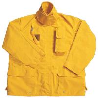 13A401 Turnout Coat, Yellow, S, Cotton