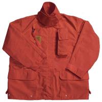 13A415 Turnout Coat, Red, L, Cotton