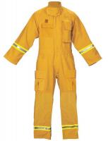 13A473 Turnout Coverall, Fire Resistant Cotton