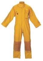 13A496 Turnout Coverall, Yellow, 3XL, Lime/Silver