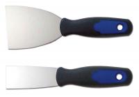 13A687 Putty Knife/Scraper Set, Stiff, 2 Pc