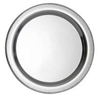 13C107 Serving Tray, 13 Dia, Stainless Steel