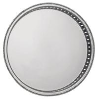 13C113 Serving Tray, 11-1/2 Dia, Stainless Steel