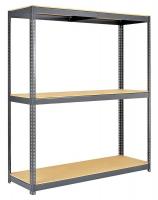 13D190 Boltless Shelving Starter, 48x24, 3 Shelf