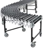 13D471 Skatewheel Conveyor, Portable, 12 Ft