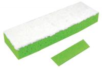 13D494 Microfiber Sponge Mop Refill, Green