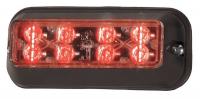 13D556 Stop/Tail/Turn Light, LED, Red, Rect, 5 L