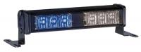 13D571 Dl Hd Dash/Deck Light, LED, Blu/Wh, 7-1/8 W