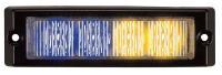 13D579 Lighthead, LED, Ambr/Blu, Surf, Rect, 4-1/2 L