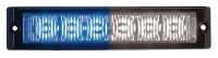 13D602 Lighthead, LED, Blue/Wh, Surf, Rect, 6-1/4 L