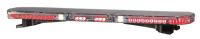 13D632 Low Pro Lightbar, LED, Red, Perm, 52 In