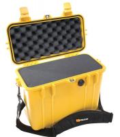 13D741 Protector Case w/Foam, 0.53 cu ft., Yellow