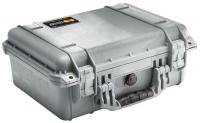 13D762 Protector Case, 0.52 cu. ft., Silver