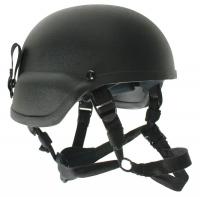 13E180 Ballistic Helmet, Black, 5-1/2 to 6-1/2 In