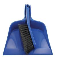 13E198 Dust Pan and Brush Set, Length 12 In