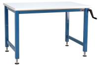 13E256 Ergo Workbench, Blue, 96Lx30Wx30H In.