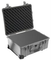 13E489 Protector Case w/Foam, 1.64 cu ft., Silver