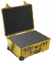 13E491 Protector Case w/Foam, 1.64 cu ft., Yellow