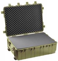 13E551 Protector Case w/Foam, 5.9 cu ft., OD Grn