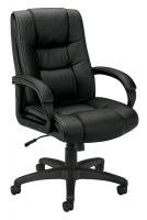 13E920 Executive / Highback Chair, 250 lb., Black